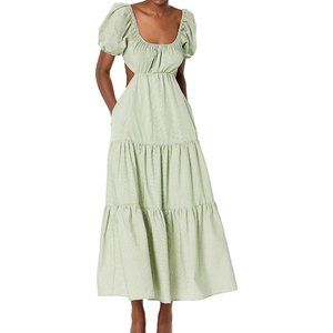 NIA Women's Sylvie Dress Matcha X-Small